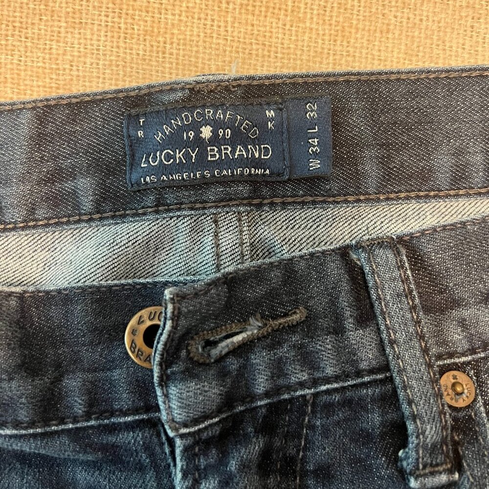 Mens Lucky Brand 121 Heritage Slim Jeans